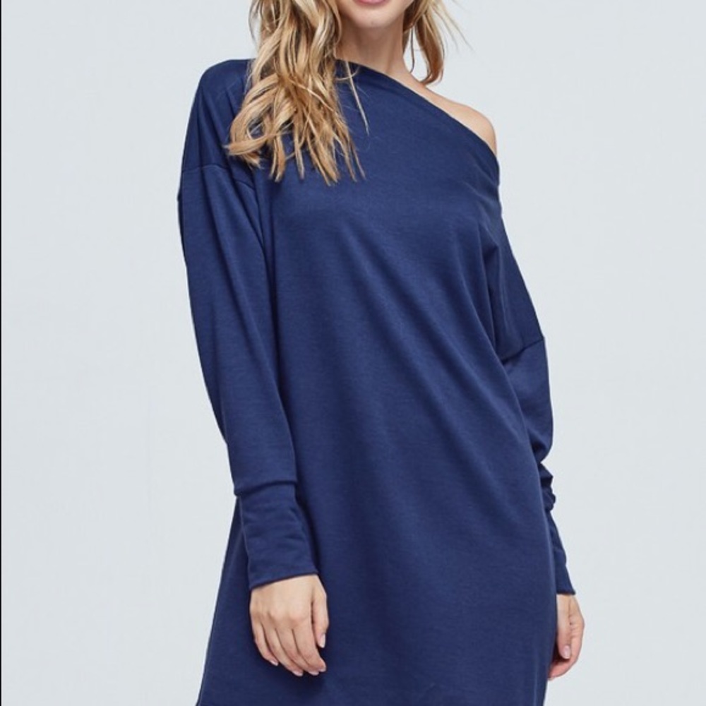 Zipper Sweater Dress